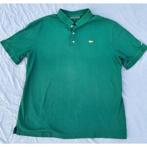 Masters Golf Augusta National Green Polo Shirt Ahead‎ Size XL (2Y-3)